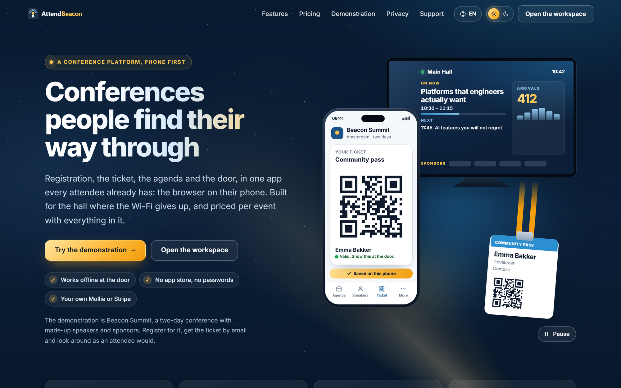 Meet AttendBeacon: the event platform I built to give back to the community